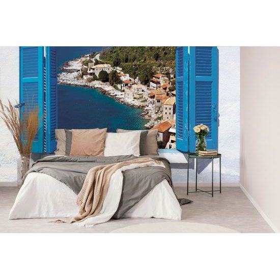 Samolepiaca tapeta pohľad na malebnú pláž