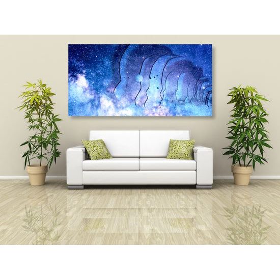 Obraz nádherná nočná obloha