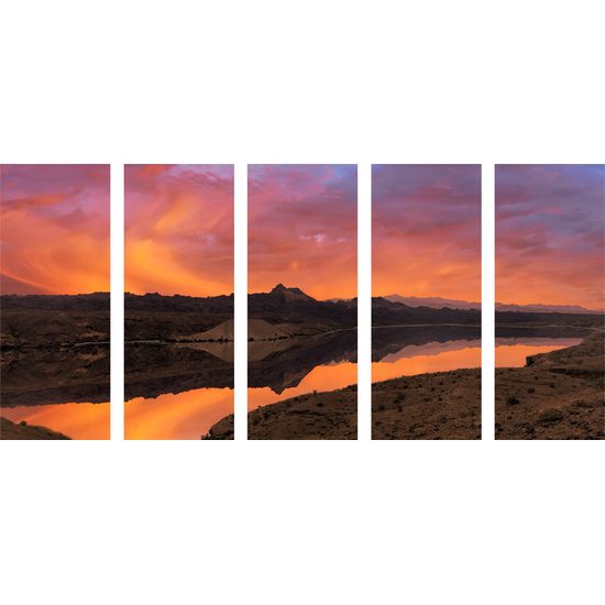 5-dielny obraz krásy prírody