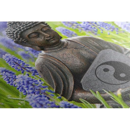 Obraz Budha na levandulovej lúke