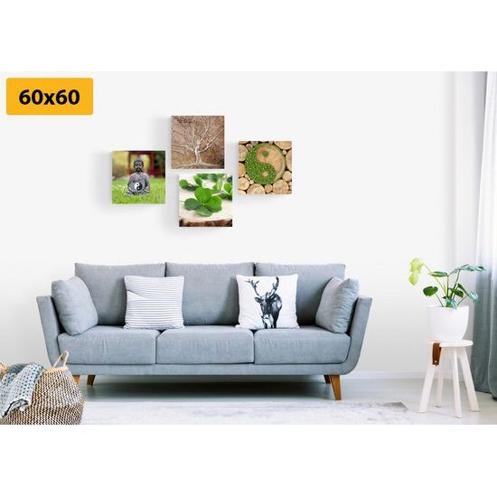Set obrazov príroda v prevedení Feng Shui