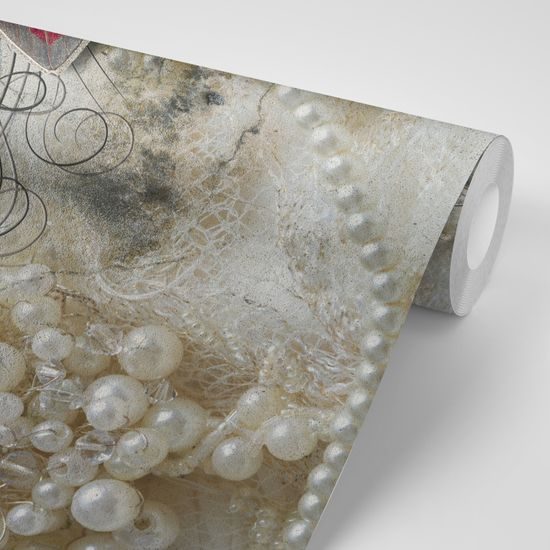 Zaujímavá samolepiaca tapeta zázračné kvety