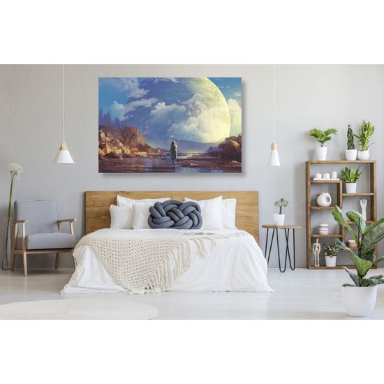 Obraz žena vo futuristickom svete