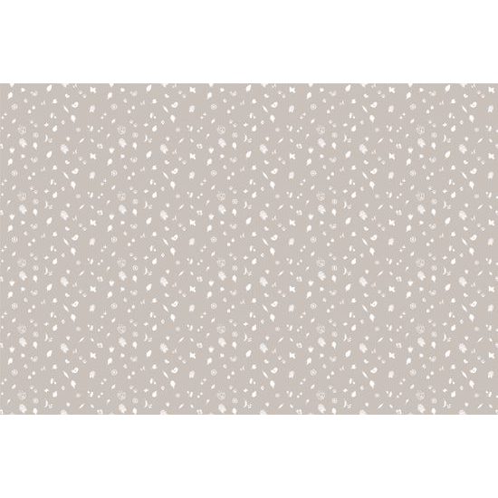 Samolepiaca tapeta folklórny motív v hnedom prevedení