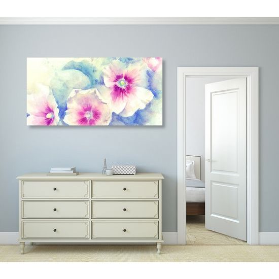 Obraz pôvabné akvarelové kvety