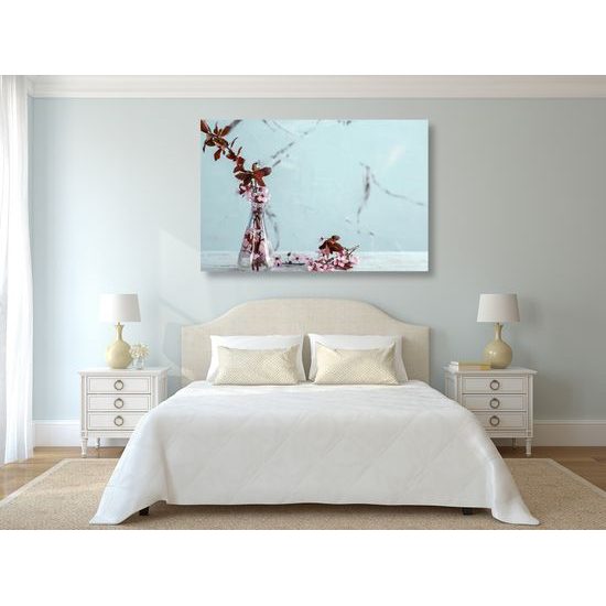 Obraz čerešňové zátišie