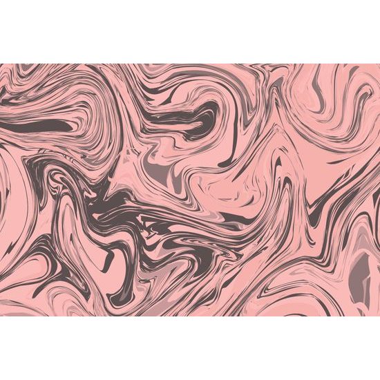 Samolepiaca tapeta ružová umelecká abstrakcia