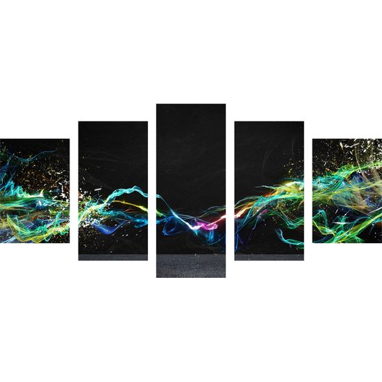 5-dielny obraz spojenie energií