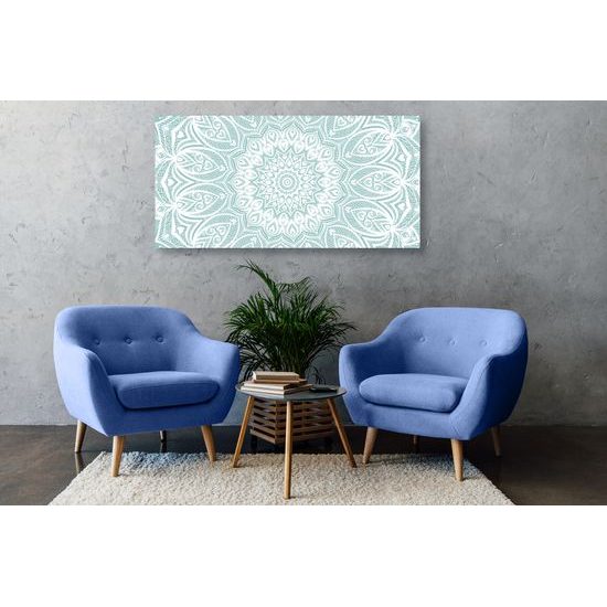 Obraz nekonečná Mandala v modrom prevedení