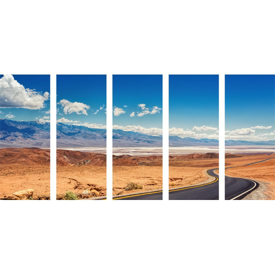 5-dielny obraz Nevadská púšť