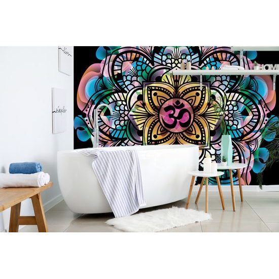 Samolepiaca tapeta abstraktná Mandala