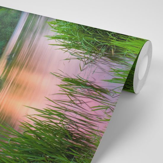 Jedinečná samolepiaca fototapeta kúzelný východ slnka