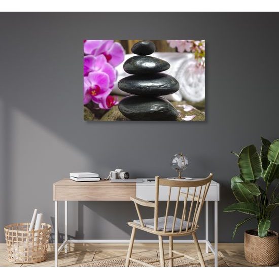 Obraz meditačné Zen kamene
