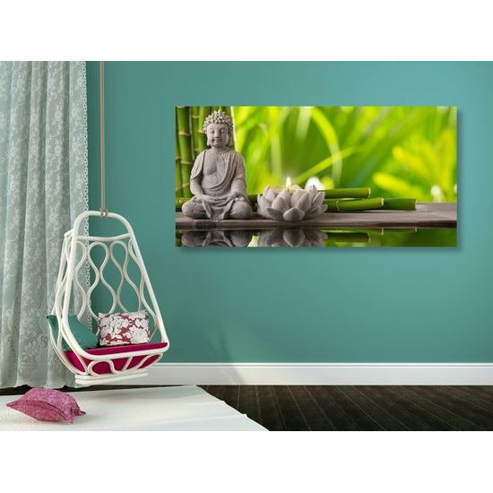 Obraz wellness zátišie a Budha