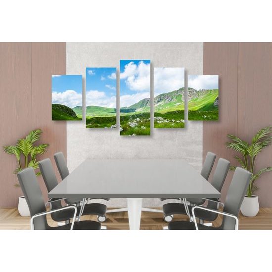 5-dielny obraz krásy prírody