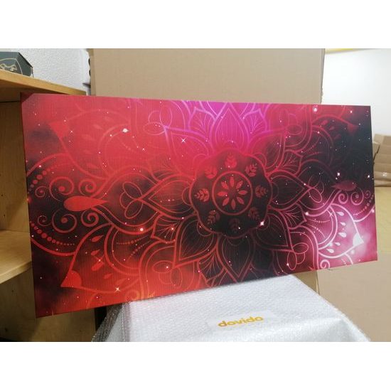 Obraz Mandala s vesmírnym pozadím