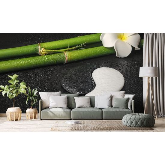 Samolepiaca fototapeta wellness zátišie s Jing a Jang