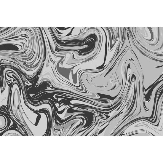 Obraz zaujimavá čiernobiela umelecká abstrakcia