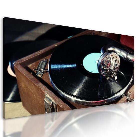 Obraz nádhera vinylovej platne