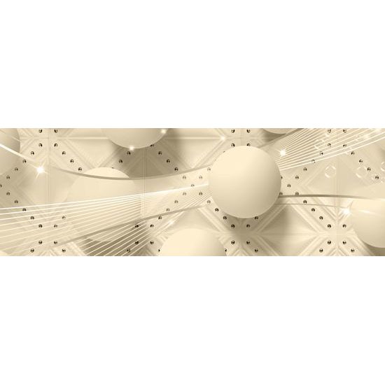 Obraz jemný luxus v sépivom prevedení