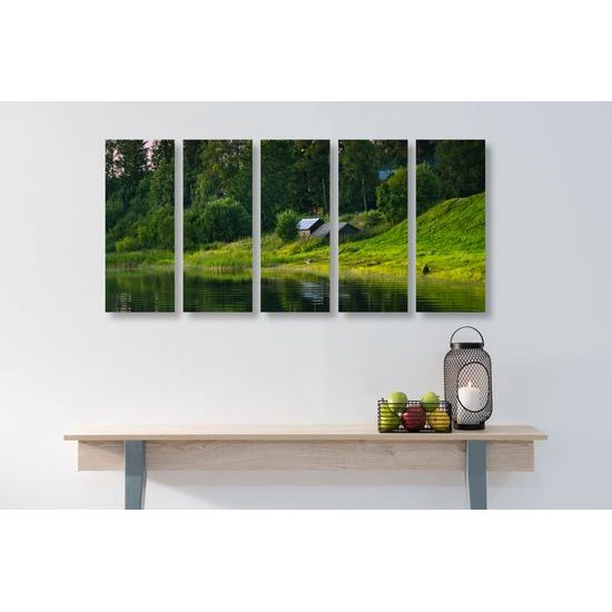 5-dielny obraz ukľudnujúca príroda