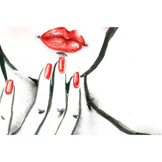 Obraz maľovaný portrét