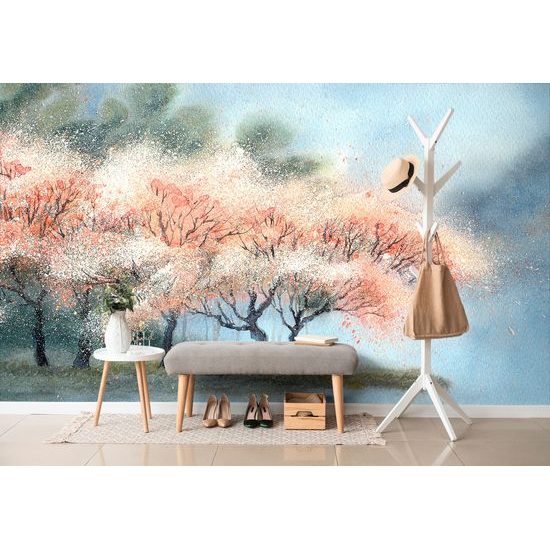 Samolepiaca tapeta nádherné kvitnúce stromy
