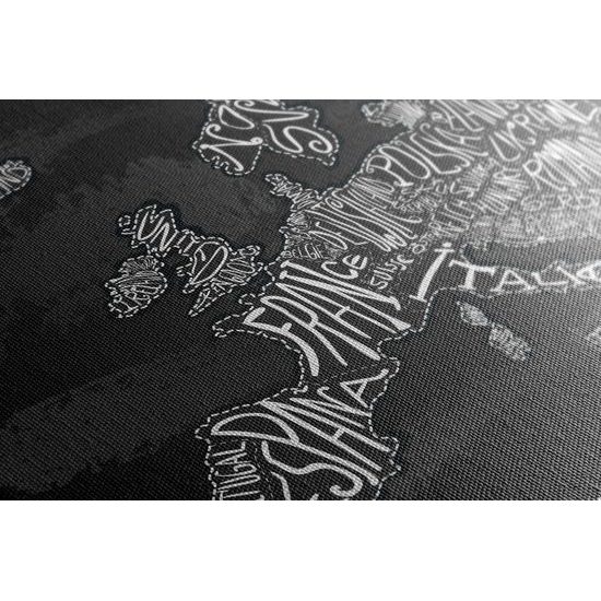 Obraz abstraktná mapa Európy