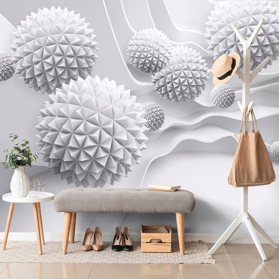 Samolepiaca tapeta jemné geometrické tvary