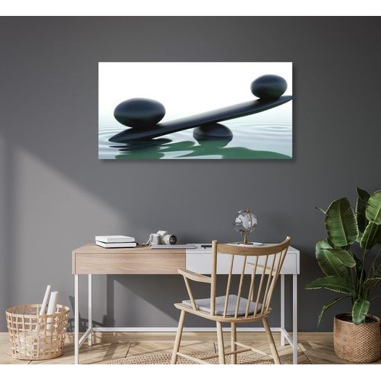Obraz Zen kamene v umeleckom prevedení
