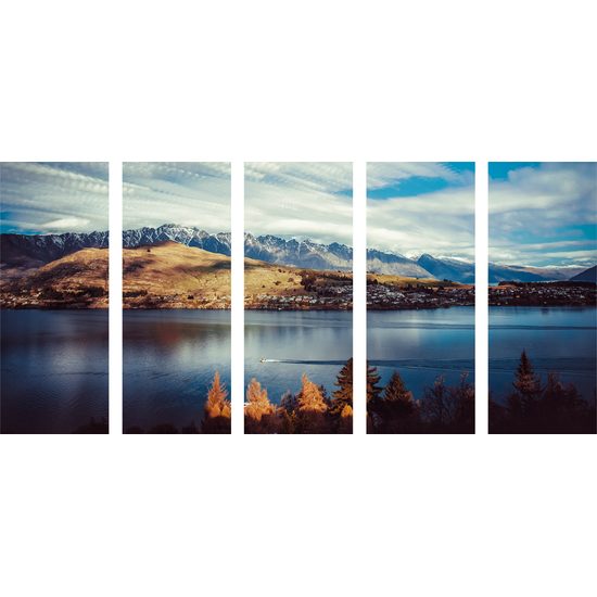 5-dielny obraz čarovná krajina