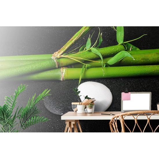 Samolepiaca fototapeta symbolické kamene Jin a Jang