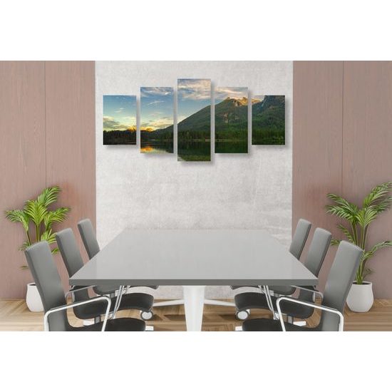 5-dielny obraz krásy prírody
