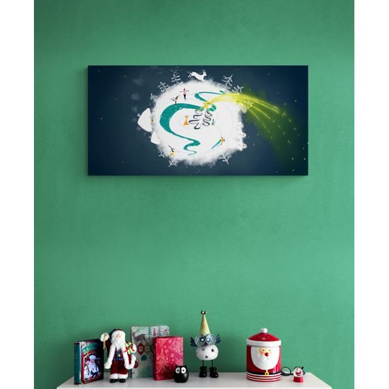 Obraz zimné radovánky