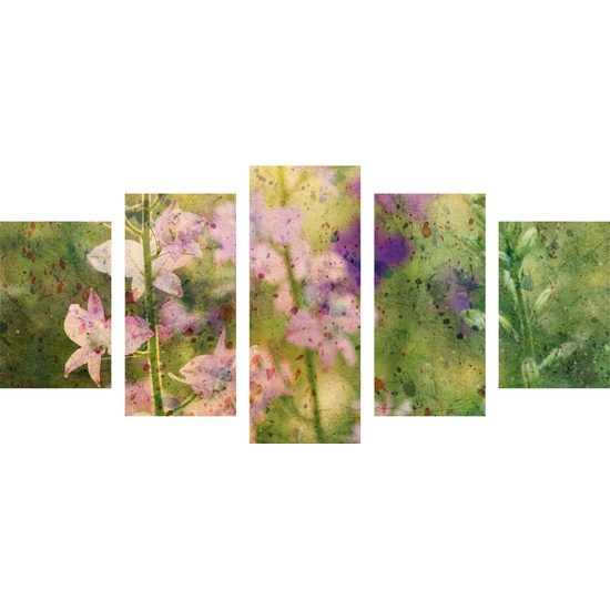 5-dielny obraz umelecké znázornenie prírody