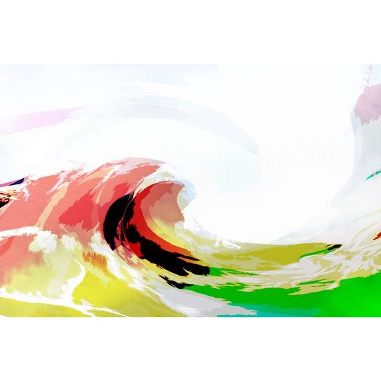 Obraz abstrakcia Slovenských kopcov