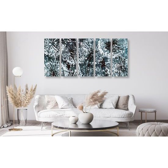 5-dielny obraz tajomné púpavy