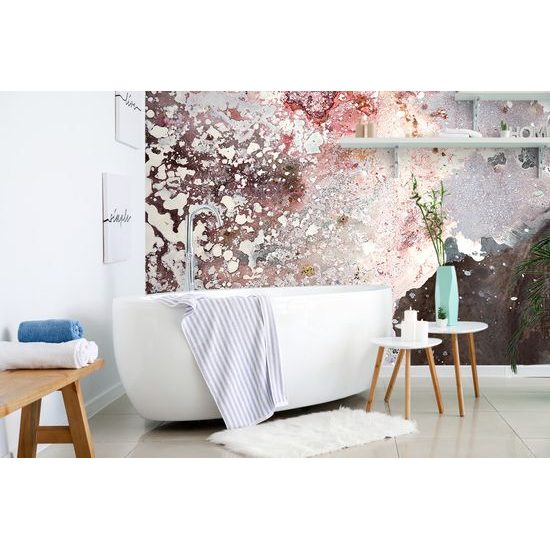 Tapeta nezvyčajná abstrakcia v jemných farbách