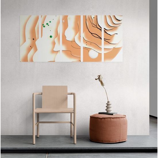 5-dielny obraz piesočné duny