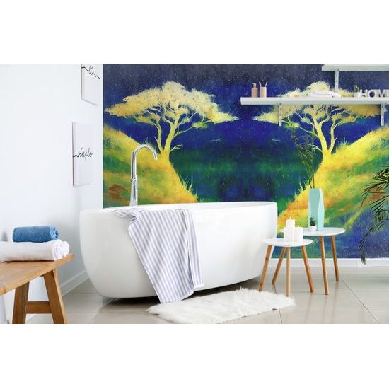 Jedinečná samolepiaca tapeta magická krajina