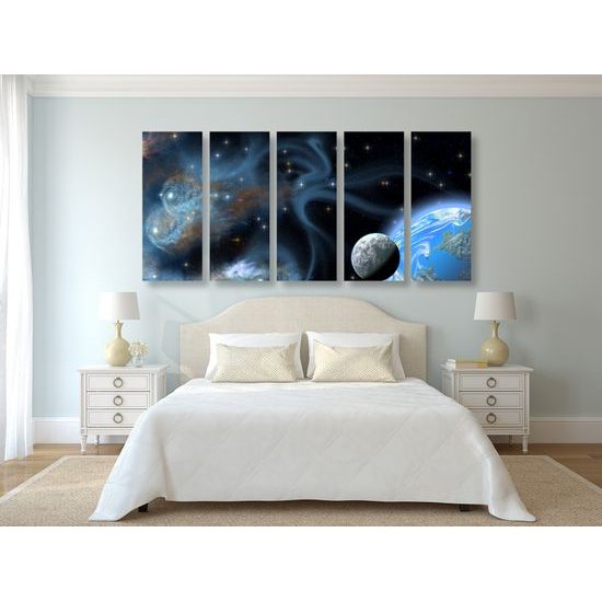 5-dielny obraz magické sily vesmíru