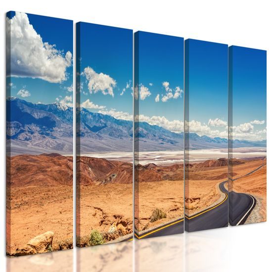 5-dielny obraz Nevadská púšť