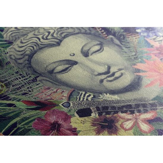 Obraz Budha v tropickej džungli