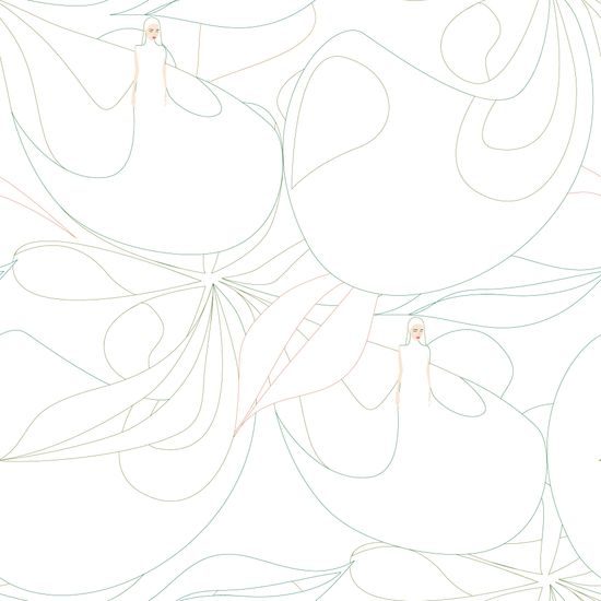 Tapeta jemná elegancia