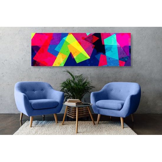 Obraz nádherné farebné vzory