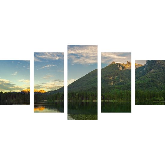 5-dielny obraz krásy prírody
