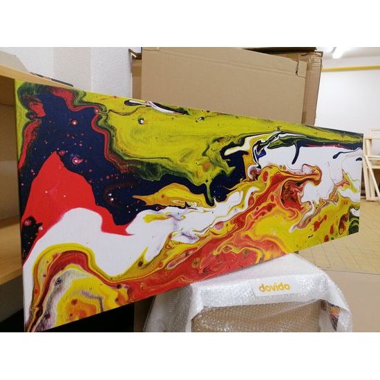 Obraz umelecká farebná kombinácia