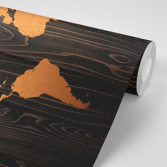 Tapeta luxusná mapa sveta