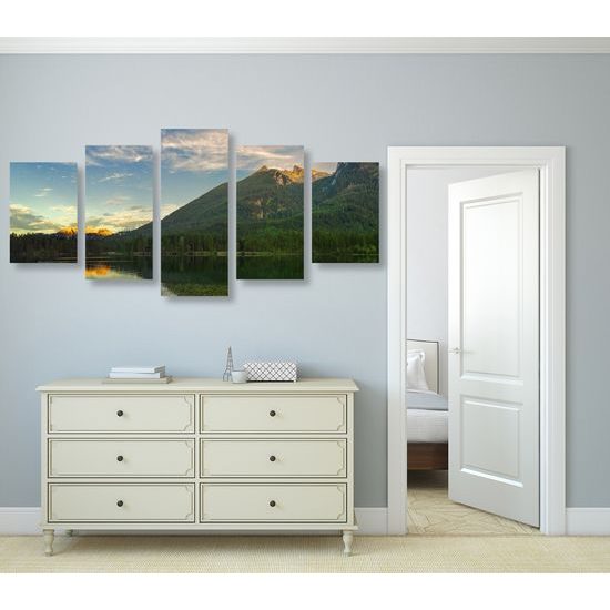 5-dielny obraz krásy prírody