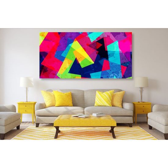 Obraz abstraktné farebné vzory